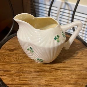 Belleek cream pitcher